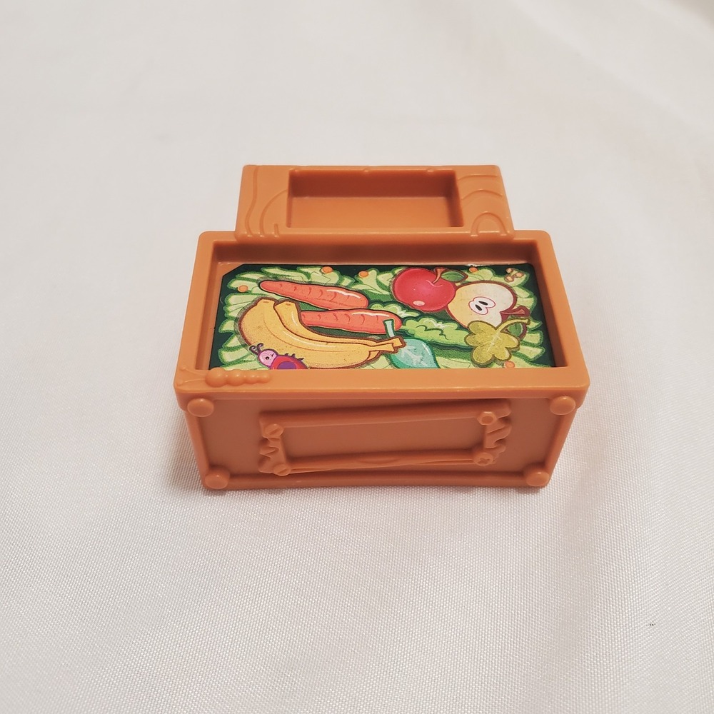Fisher Price Little People Food Fruit Crate Trough CHF55 CMP30 Orange Toy Piece